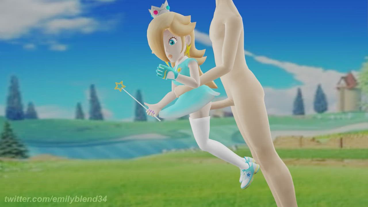 Rosalina in her golf outfit