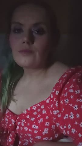 BBW Pigtails Submissive clip