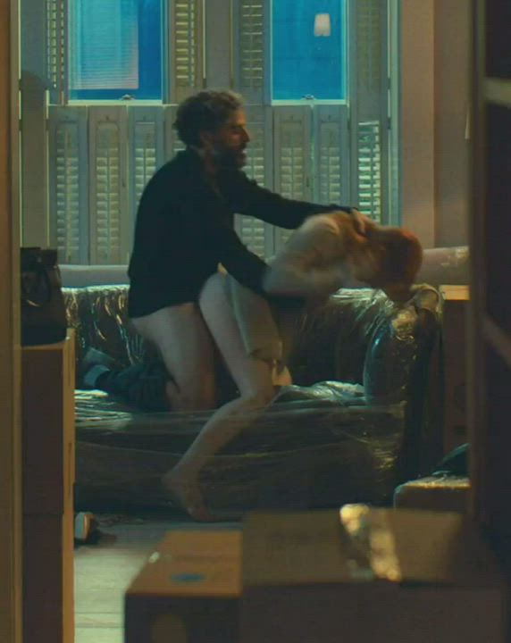 Jessica Chastain's ass jiggle in her new sex scene