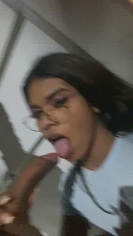 Amateur Blowjob Brazilian Brunette Deepthroat Homemade NSFW Oral Prostitute clip