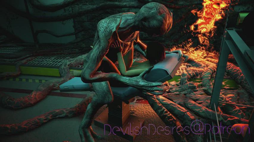 Demogorgon X Jane Romero (DevilishDesires) [Dead by Daylight]