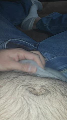 [Proof] Cum inside your underwear/pants, touching you over your clothes.