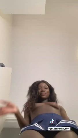 cheerleader dancing ebony face fuck face sitting upskirt clip