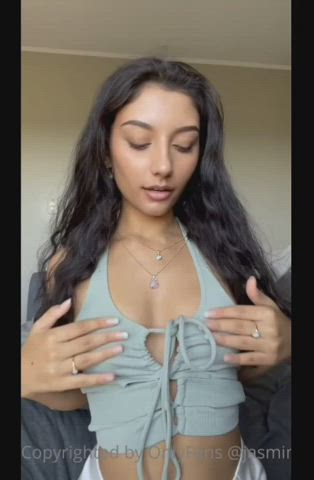 boobs cute latina onlyfans solo teen tits clip