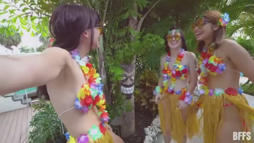 Getting Fucked in Hawaii [Riley Jean, Hazel Heart, Remi Jones]