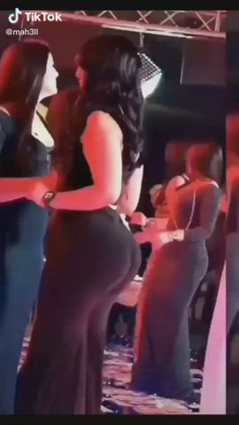 arab big ass dancing jiggling tiktok wedding clip