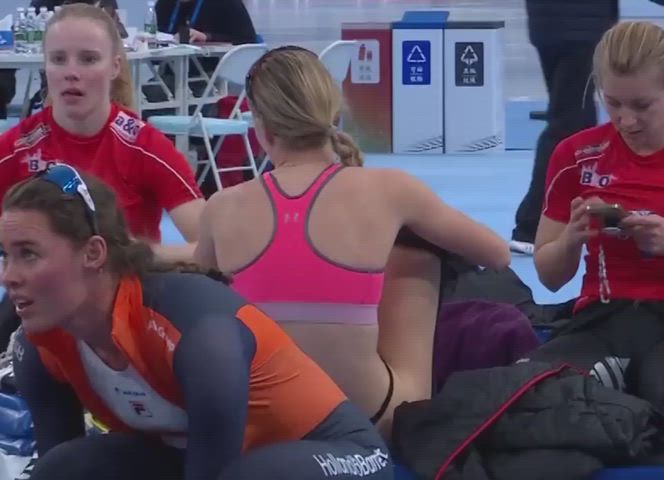 ass athlete celebrity thong clip