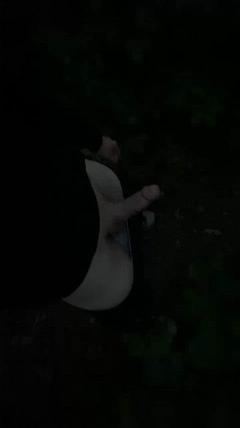 amateur bwc big dick masturbating outdoor solo clip