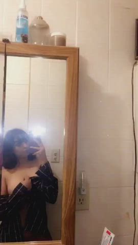 18 Years Old Amateur Big Tits Boobs Flashing Latina Teen Thick clip
