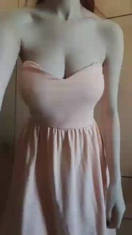 balls big tits busty naked skirt white girl clip