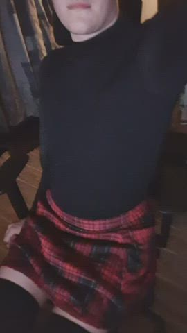 Me wearing my skirt! Part 2
