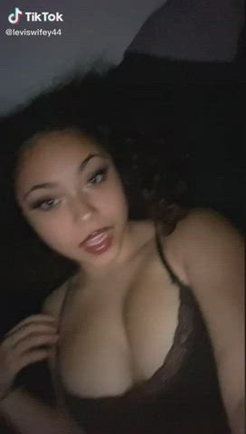 big tits cute latina teen tiktok clip
