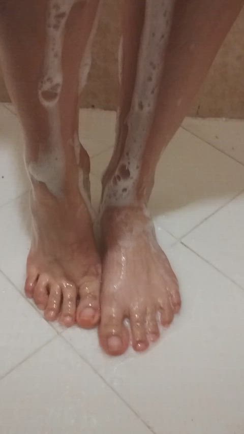 Cum on get in the shower with me already.