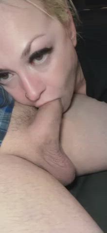 He took me out so I kept his cock warm on the drive