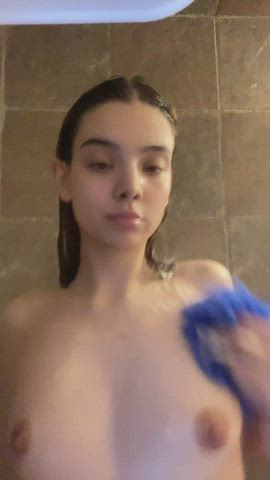 I hope you're a fan of petite little titties covered in soap