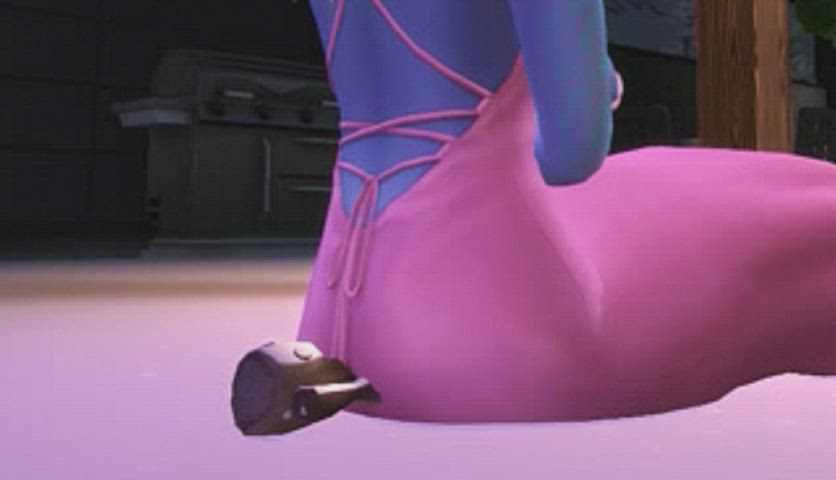 animation ass big ass face farting fart fart fetish giantess smother tiny clip