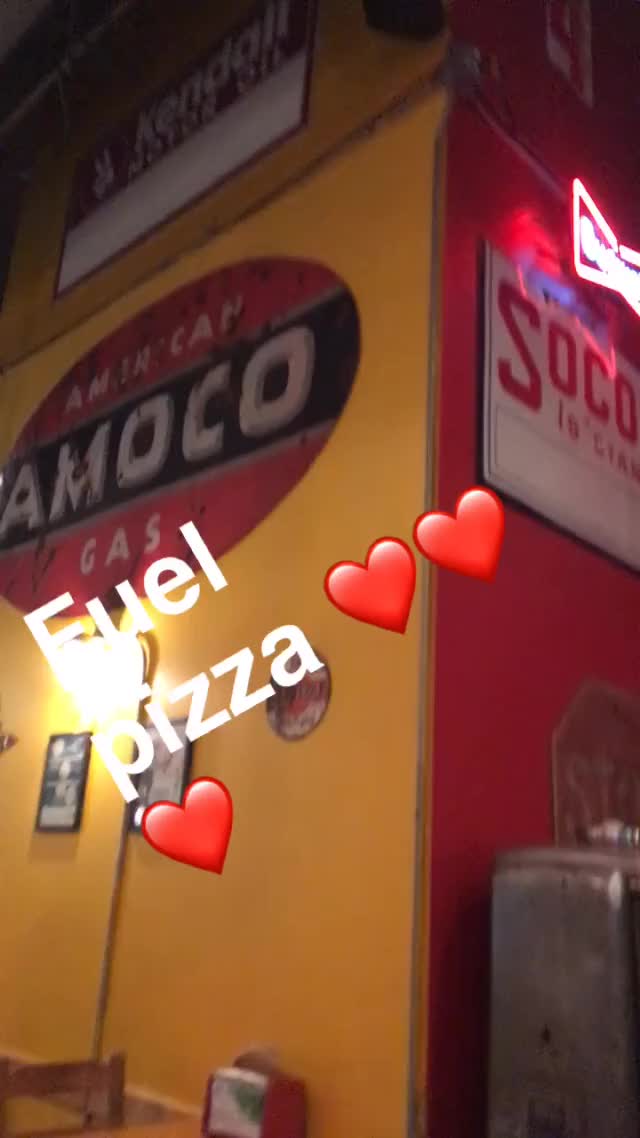 At Fuel Pizza with Kikipawg