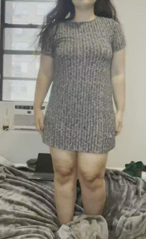this dress really flattens my curves...guess ill just take it off!