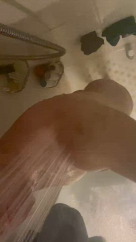 ass naked shower clip