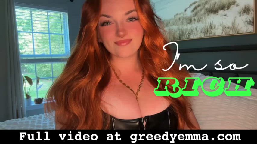 amateur big tits femdom findom goddess humiliation onlyfans redhead tiktok tits amateur-girls