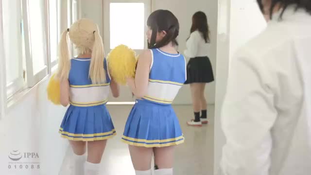 Yuri Fukada and Rika Aimi Cheerleader Sex 1 [ID-024]