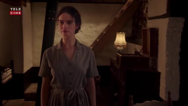 Lily James - The Exception (2016) - Open Matte