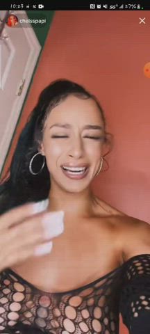 Nipslip Pierced TikTok clip