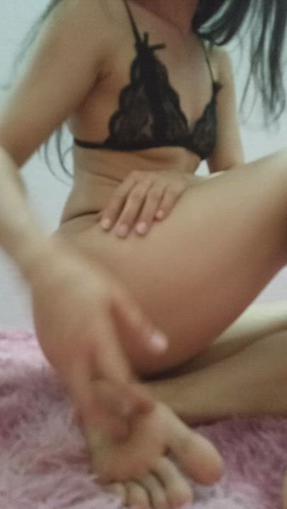 Amateur Asian Ass Lingerie Petite Small Tits Thick Thong clip