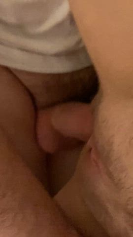 He loves cumming on and in me