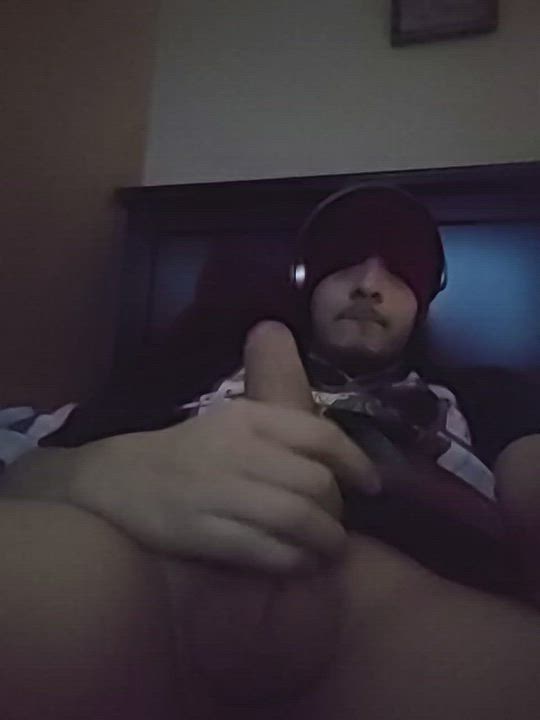 Big Dick Canadian Foreskin Male Masturbation Solo clip