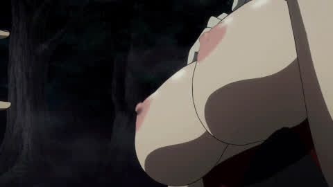 animation anime big tits boobs ecchi tits clip