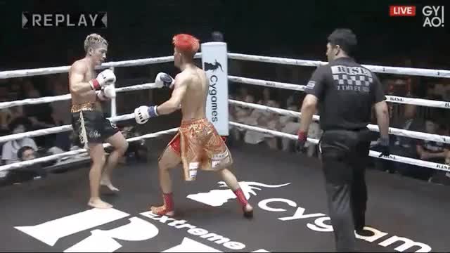 Kento Haraguchi Axe Kick!