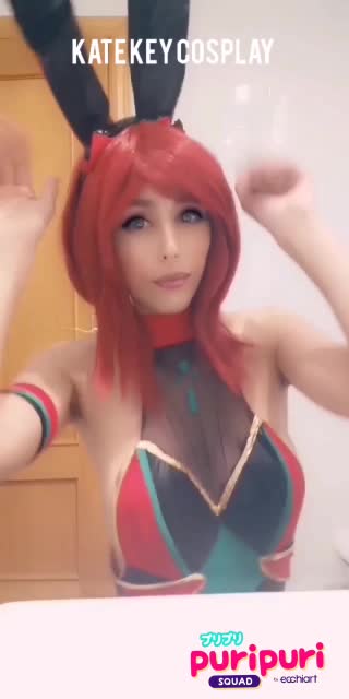 Do you prefer boobs or booty dance? Bunny Pyra by Kate Key