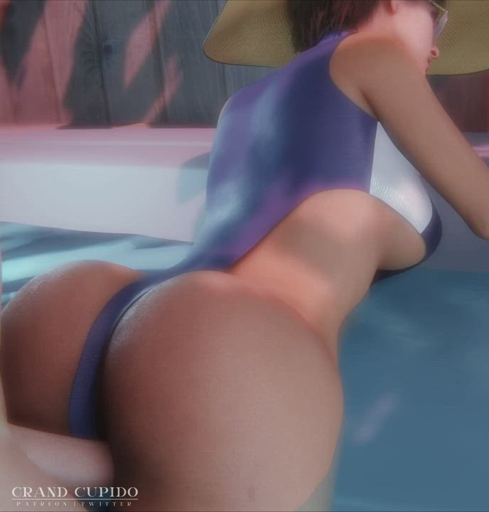 Jill Valentine sex in the pool [ResidentEvil] (Grand Cupido)