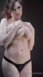 Big Tits Busty Model Tease Tessa Fowler clip