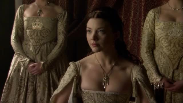 Anne Boleyn in white