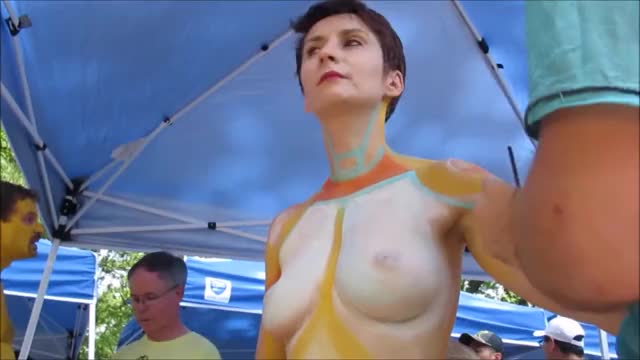 Annual Bodypainting Day 2018, New York (Camera 1)