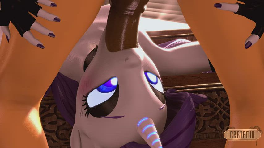 Rarity loves gagging on your horse cock. Would you have this as a daily thing? [MF]