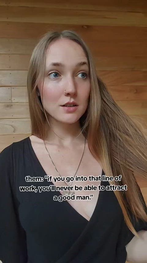 amateur american chastity domme dredd femdom onlyfans tiktok white girl clip