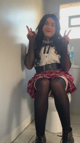 schoolgirl sissy sissy slut clip