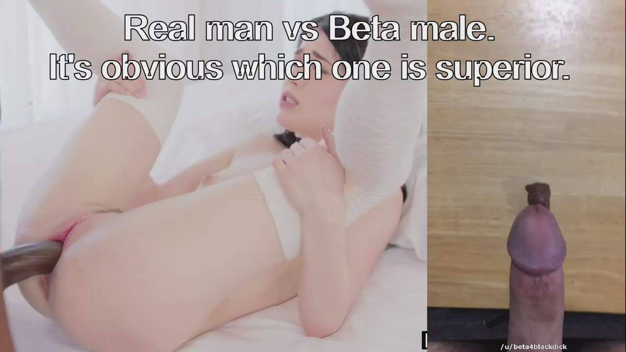 Real man vs beta male. it's obvious which is superior!