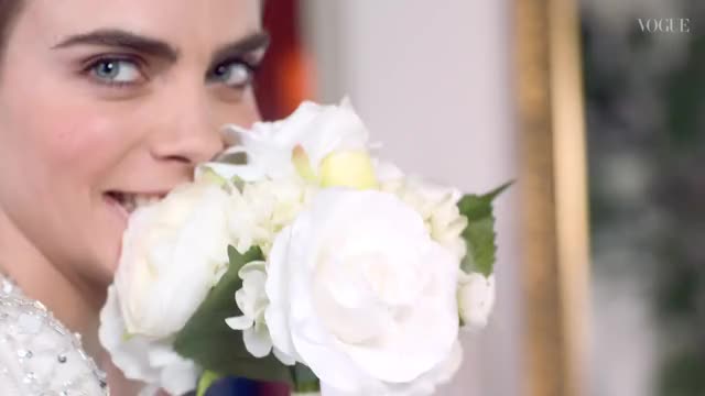 Cara Delevingne is no ordinary bride. Watch the full film now: vogue.uk/r9bbk8