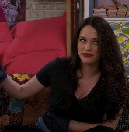 Kat Dennings giving you a handjob so you'll stop asking her for sex
