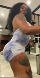 Booty Ebony Thick Twerking clip