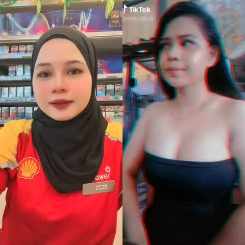 big tits malaysian muslim teen tits clip