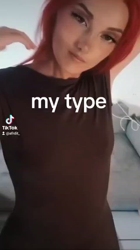 interracial non-nude redhead tiktok clip