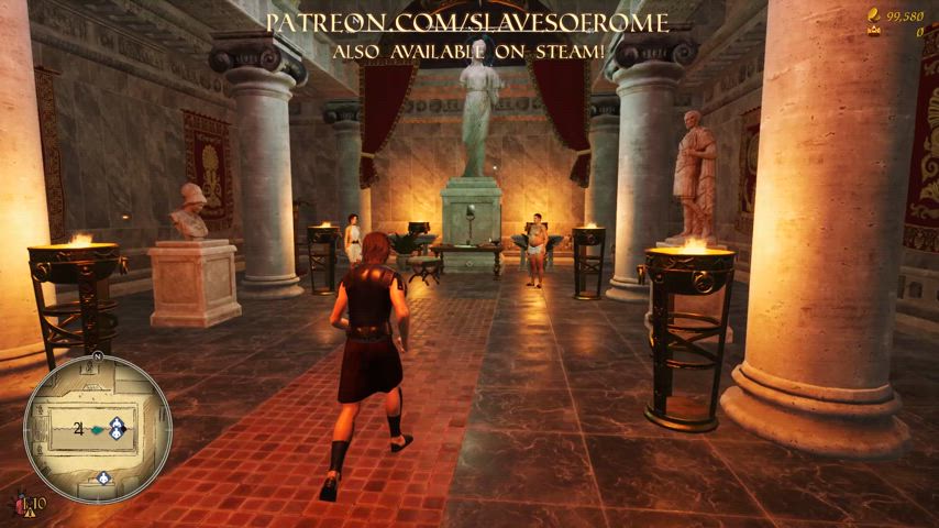 SLAVES OF ROME - Visit the Temple of the Gods and Customize Your Slaves