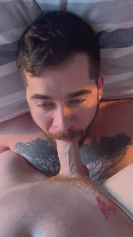 Curious country boy feeds me his ginger cock