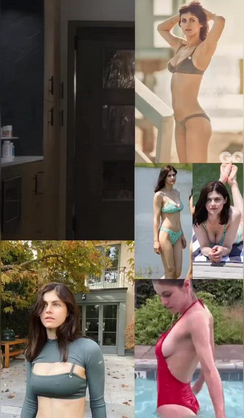 Alexandra Daddario has a perfect body, she’d be great to share with a Bi bud…