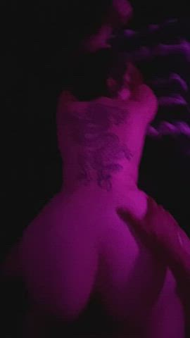 ass curvy doggystyle interracial tattoo thick clip